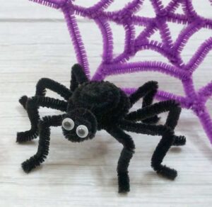 How to DIY Spider On The Web Halloween Decoration for Beginners