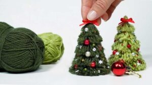 How to DIY Beautifully Decorated Yarn Christmas Tree for Decoration
Crafter Art IDEA