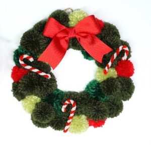 How to DIY Pom Pom Mini Christmas Wreath for Any Festival
        
            
            
            
                Crafter Art IDEA