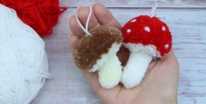 How to DIY No-Knit Yarn Beaded Mushroom Plushie Keychain for Fall & Festivals
        
            
            
                Featured Crafter: NataliDoma